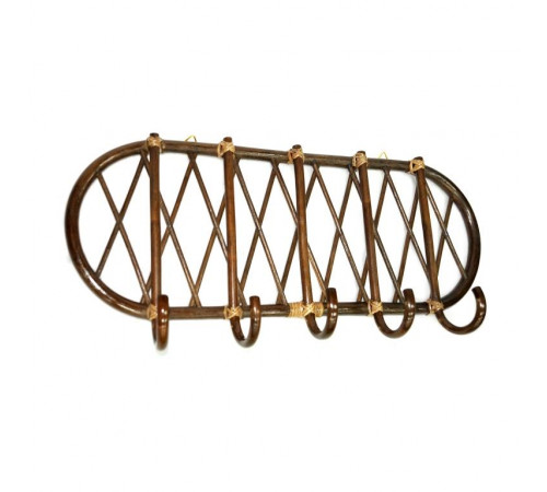 Вешалка настенная Classic Rattan 25/03 из натурального ротанга